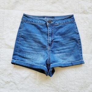 BoomBoom Jeans High Rise Wedgie Shorts